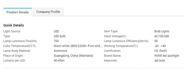 alibaba spec sheet alibaba spec sheet