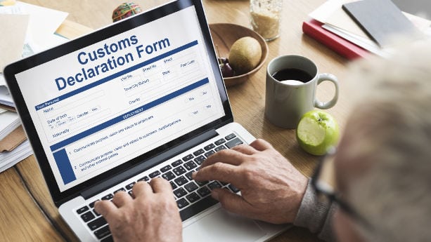 customs declaration online